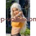 Перука кудрява довга 65 см CHIC SWEET тон 1001 платиновий білий Перука кудрява довга 65 см CHIC SWEET тон 1001 платиновий білий